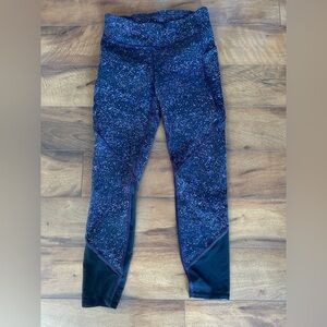 Lululemon Gait Keeper 7/8 Tight Legging Crystalline Mesh Insert Run size 6